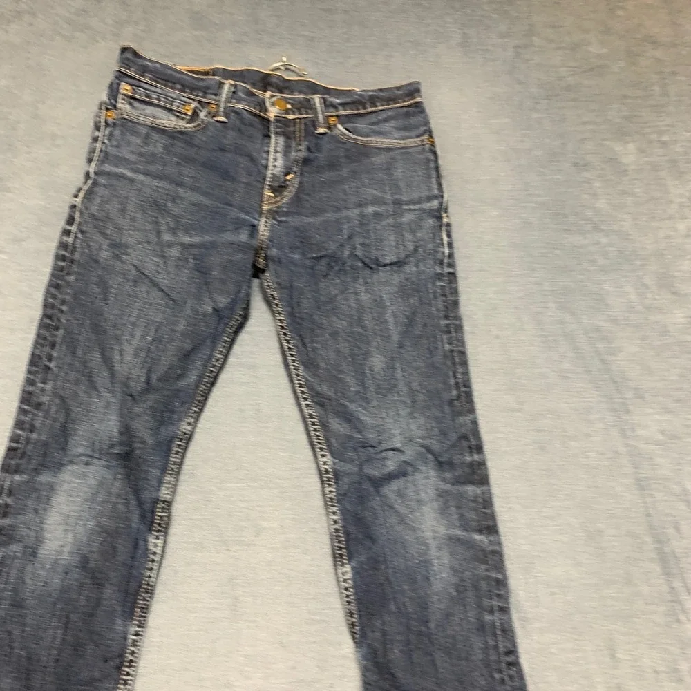 Levi's 511 Jeans Men's 31x32 Blue Denim Stretch Red Tab Streetwear Straight Leg
